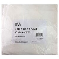 Disposable Fitted Bed Sheet 10Pk