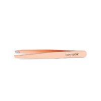 Caron Grip Browvado Slanted Tweezer Rose Gold