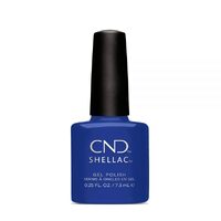 Blue Eyeshadow Shellac Colour Coat (New Wave)