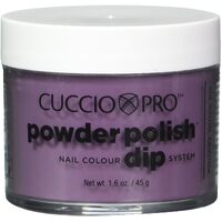 Cuccio Pro Powder Polish - Plum with Black Undertones 45g