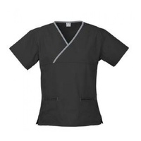 Ladies Beauty Uniform - Contrast Crossover [Size: 4XL]