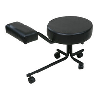 Pedicure Stool - Black