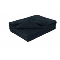 Beauty Towels - Black (Bleach Resistant) 79 x 38cm 10PK