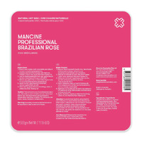Mancine Hot Wax: Brazilian Rose 500gm