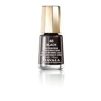 Black Mini Nail Polish by Mavala