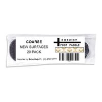 New Surfaces Coarse 20pk (for Swedish Foot Paddle)